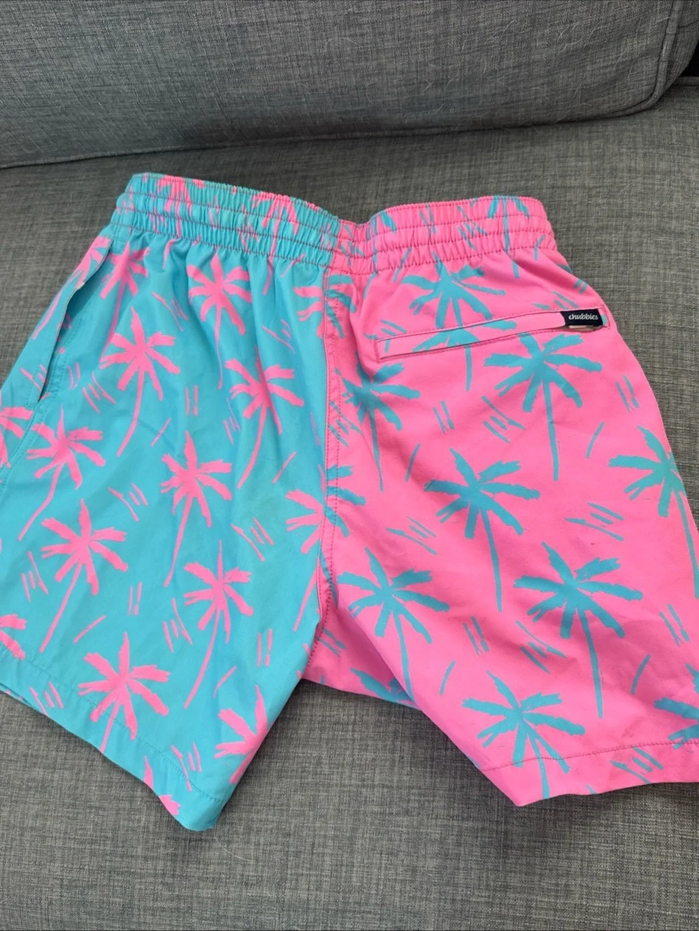 Chubbies The Prince Of Prints Dual Colored Swim Shorts Trunks Lined 7 Inch small